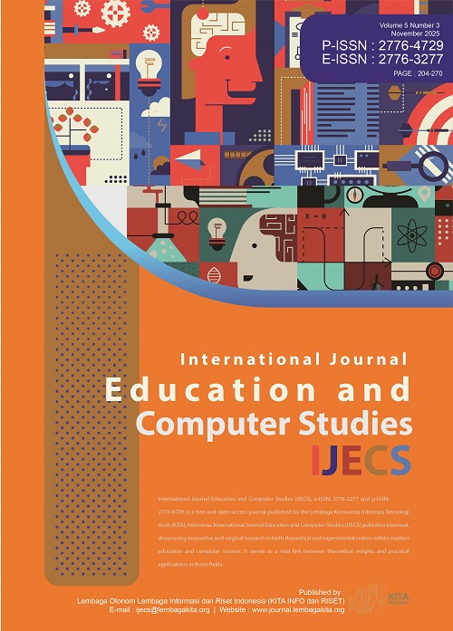 Cover IJECS VOLUME 5 NOMOR 3 2025 November